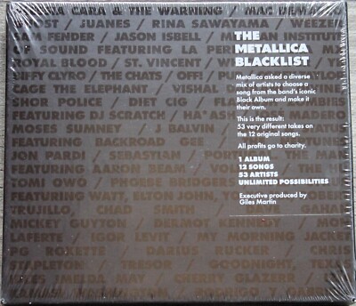 Various - The Metallica Blacklist (2021) (4xCD) (BLCKND050-2) (Neu+OVP)