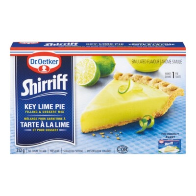 3 Boxes of Dr. Oetker, Shirriff Key Lime Pie Filling & Dessert Mix 164g Each