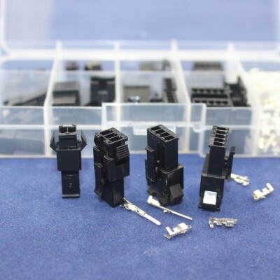 20 pair SM 2.54 Connector Assortment 2 3 4 5 Pin Male Female Kit Locking SM2.54