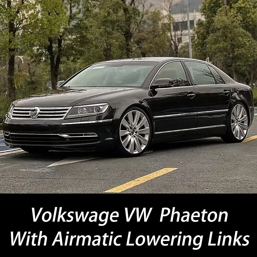 Kit de varillas de eslabones de bajada de suspensión neumática ajustable para Volkswagen VW Phaeton Foto 2 de 4