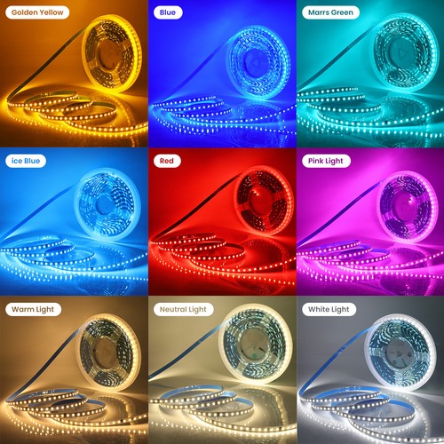 10/20/50CM 2835 LED Strip Lights 220V 240V 120LEDs/m Flexible Tape Self Adhesive - Picture 18 of 33