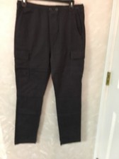 Plugg-Boy s-Pants-Size XL 30" X 29" -Black-Material 98 Cotton  2 Spandex-NWT