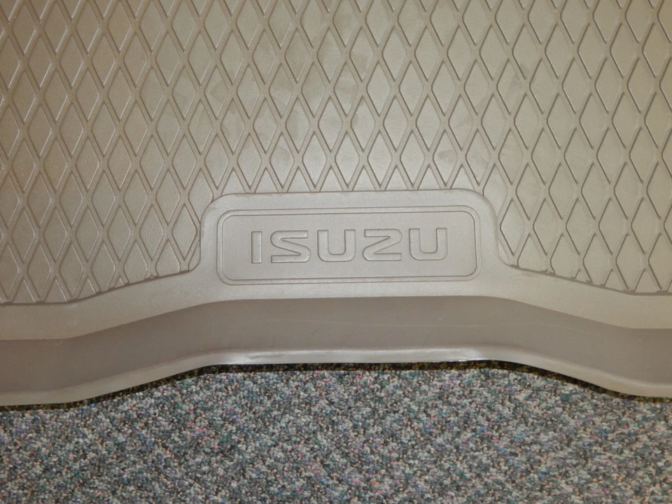 New OEM 2002-2009 Isuzu Ascender Rear Cargo Tray Floor Mat Gray Chevy GMC 3 Row - Image 3 of 4