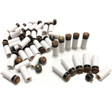 20Pairs 13mm Soft Cue Tips Billiard Replacement Screw-On Tips Pool Cue Stick USA