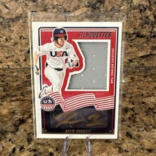 2025 Panini Stars and Stripes - USA Signatures Silhouettes Drew Burress #USA-DB