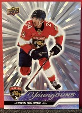 Justin Sourdif Upper Deck Young Guns Florida Panthers NHL Ice Hockey #471