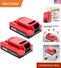 20V Lithium Ion Batteries - 2 Pack Compatible with Porter Cable Tools