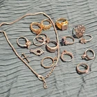Vintage & Antique Jewelry Lot Rings Necklace Pendants Sterling Silver Amethyst