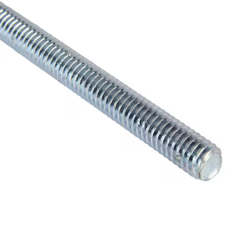 Zoro Select U20300.031.7200 Fully Threaded Rod, 5/16"-18, 6 Ft, Steel, Grade