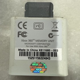 Microsoft XBOX 360 Memory Unit 512MB Original Console Only OEM With Case NICE