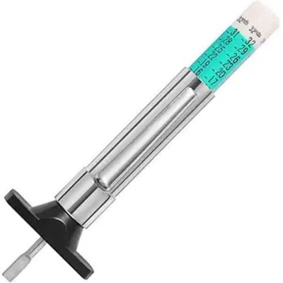 Tire Tread Depth Gauge with Color Coded Indicator - Accurate Green Measurement T