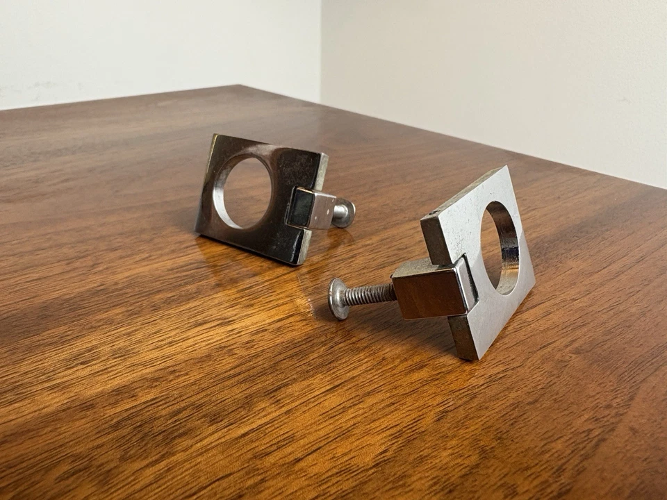 De colección FUNDADORES (2) Jack Cartwright cromo moderno perilla cajón tiradores Foto 2 de 4