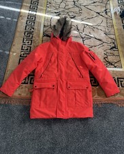 Giacca Parka Invernale Caldo Multitasche Cappuccio Ispessimento Piumino