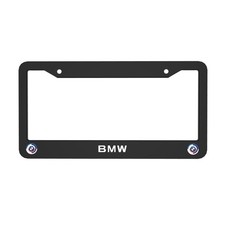 Bmw 2 Pack Aluminum Waterproof License Plate Frame Black Bmw 2 Pack Aluminum Waterproof License Plate Frame Black