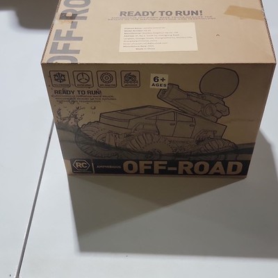Amphibious Off-Road RC Truck Ready to Run Brown XS-1S Model Vehicle Toy