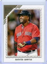 2022 Topps Gallery David Ortiz Boston Red Sox HOF'er Base Card #133