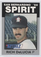 1988 Best San Bernardino Spirit Platinum /1300 Rich DeLucia #8 0b5