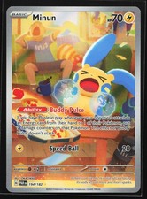 Minun 194/182 Paradox Rift Illustration Rare Holo Pokemon Card on eBay
