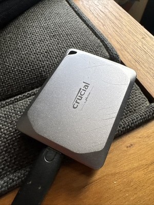 Crucial X9 2TB Portable SSD USB 3.2 Gen 2 USB-C CT2000X9SSD9 Original Owner