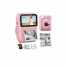 New Gofunly Instant Print Camera for Kids, 1080P HD with 32GB Card