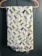 Pottery Barn Kids  Warren Dinosaur  Full Bed Flat Sheet - Organic Cotton 2019 