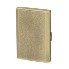 Zigarettenetui Gold antik mit Clip für 7 Stück