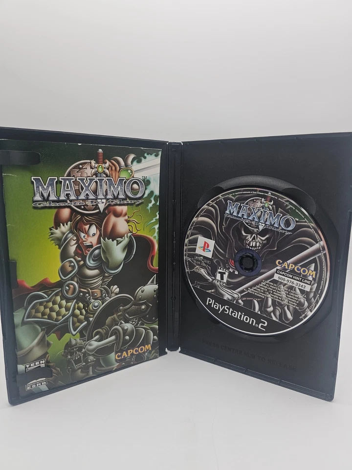 Maximo: Ghosts to Glory PS2 (Sony PlayStation 2, 2002) CIB | TESTED - Image 4 of 4