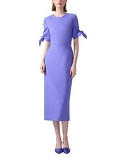 Carolina Herrera Wool-Blend Midi Dress Women's