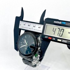 Gucci 101M Men's Quartz Watch Black 135mm Unisex Pre-Owned