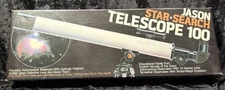 Jason STAR SEARCH TELESCOPE 100 Optically Polished 50MM Glass Objective Lens 303