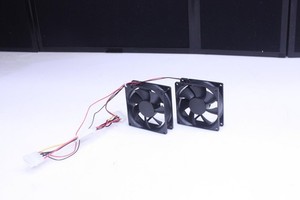 LOT OF 2  TOP MOTOR DF128025SH FANS Muffin Cooling DC 12V  12VDC  SKU 223920