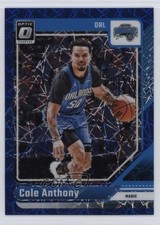 2024-25 Panini Donruss Optic Blue Velocity Prizm Cole Anthony #95 15vw