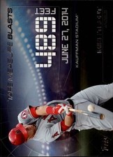 2015 Topps Update Tape Measure Blasts #TMB5 Mike Trout - BB