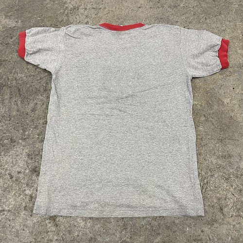 Vintage 90s St Louis Cardinals Baseball Gray Ringer T-Shirt Size Large Fit Small - Picture 6 of 8