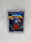 2024 Panini Prizm - Rookie Gear Drake Maye #RG-DME (MEM, RC)