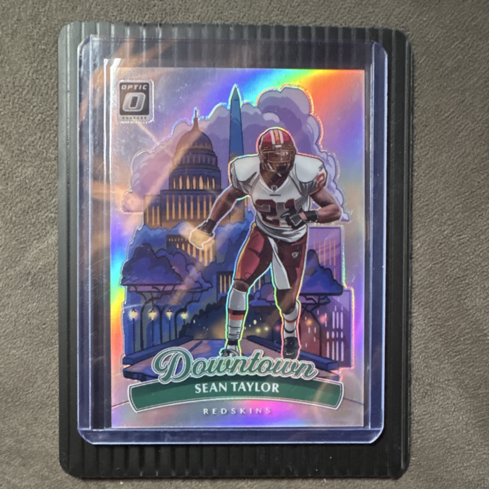 2025 Panini Donruss Optic - Downtown Sean Taylor #23 Prizm Insert Commanders