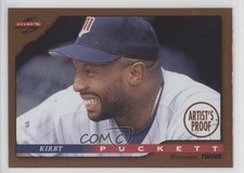 1996 Score Dugout Collection Series 1 Artist's Proof Kirby Puckett #45 HOF 3r1