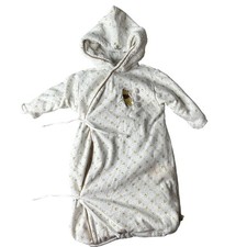 Vintage Y2K Walt Disney Pooh Newborn Bath Robe Towel Unisex