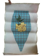 Fleur De Paris Needlepoint Tuffet Canvas One Single Panel Floral Design