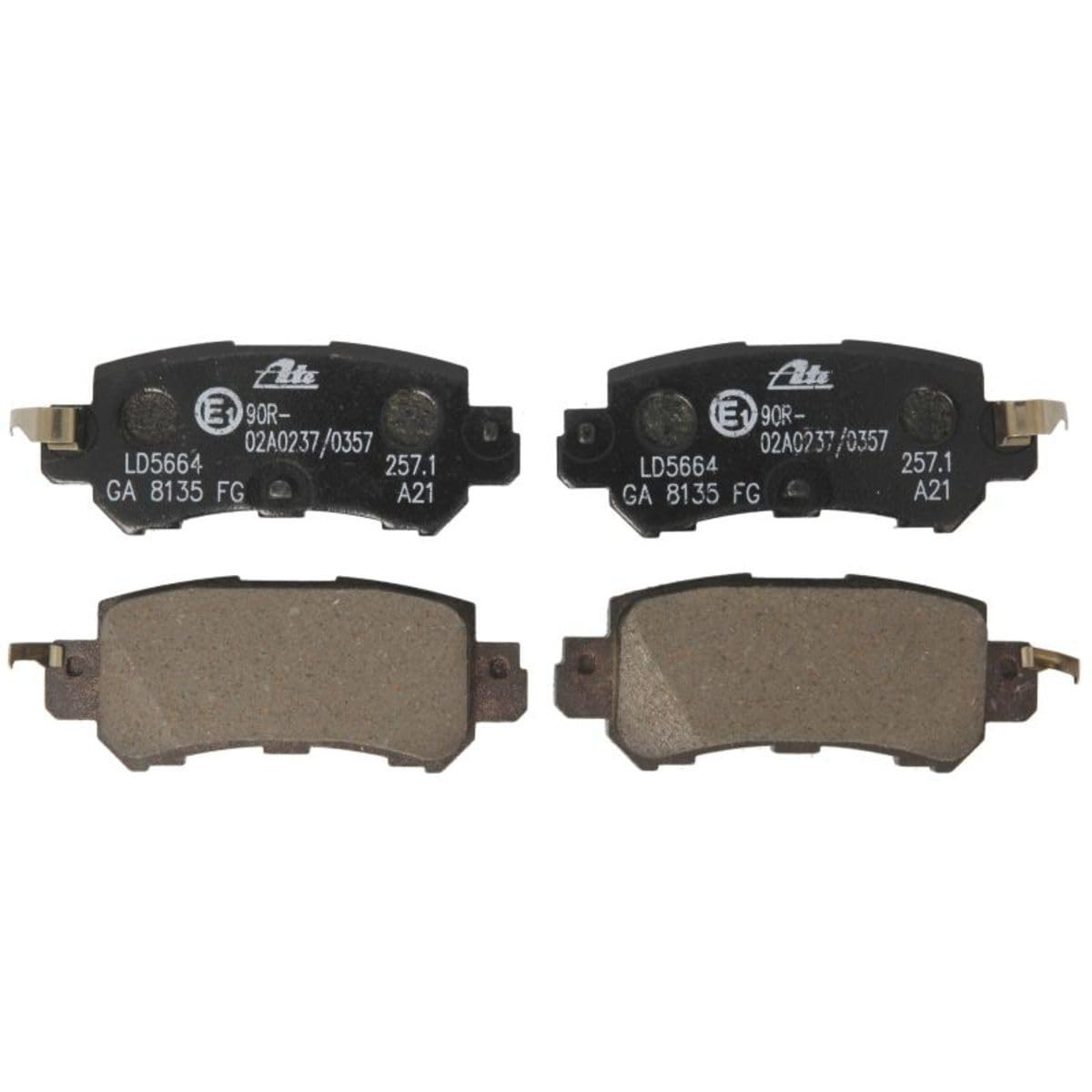 ATE 13.0470-5664.2 - rear axle - disc brake pad set, 1...