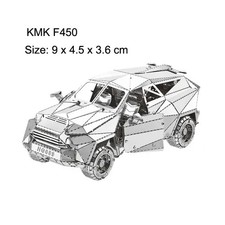 3D Metal Car Puzzle Kit - Challenging  Engaging DIY Experience