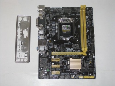 Asus Mainboard, Modell H81M-Plus, REV: 1.05, Sockel LGA 1150