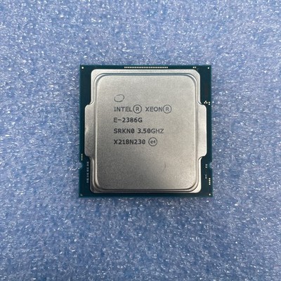 Intel Xeon E-2386G Processor CPU 3.50GHz LGA1200 Server Processor (SRKN0)