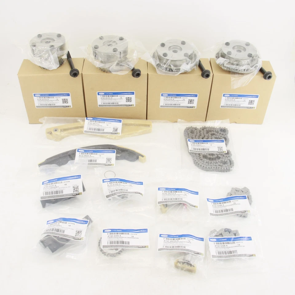 New AT4Z6L266B Timing Chain Kit Fit Ford Lincoln Taurus Transit F-150 3.3L 3.5L  Foto 2 de 4