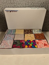 Large Lot 1500 2-1/2" Squares Fabric Samples Patterned Arts Crafts Quilting