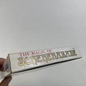 🔥MAGIC OF SCHEHERAZADE (Nintendo, 1989) Complete CIB Box Game RPG MAP NES🔥