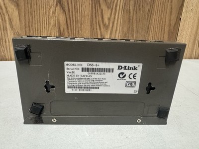 D-Link  DSS (DSS8+) 8-Ports External Switch Untested/not Cable