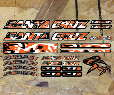 Santa Cruz Mountain Bike USA Made Replacement Decals Stickers