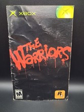 The Warriors Original Xbox Instruction Manual Booklet Only.