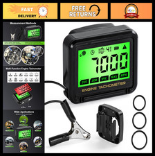 Digital Small Engine Tachometer Gauge - Clip-on Rpm Meter For Accurate Readings Digital Small Engine Tachometer Gauge - Clip-on Rpm Meter For Accurate Readings